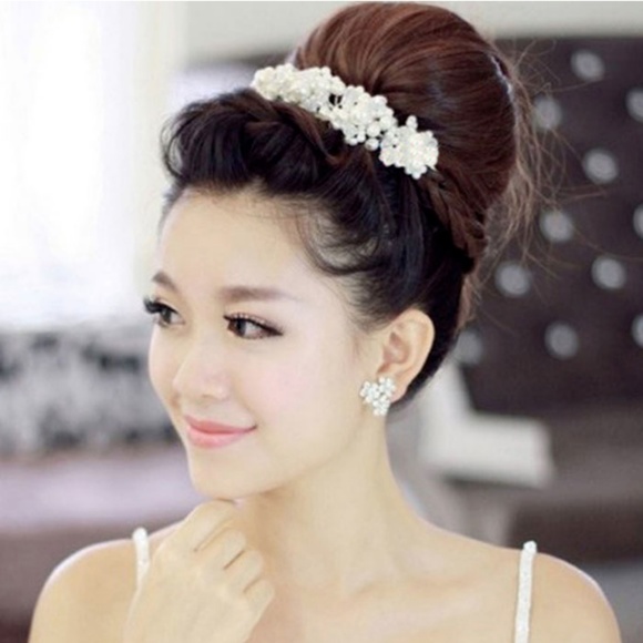 Accessories - Pearl Wedding Bridal Hair piece Headpiece Headband Accessories - Pearl Wedding Bridal Hair piece Headpiece Headband